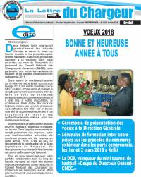 Lettre du Chargeur N° 0116, Janvier 2018